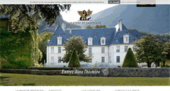 Desktop Screenshot of chateau-de-sassenage.com